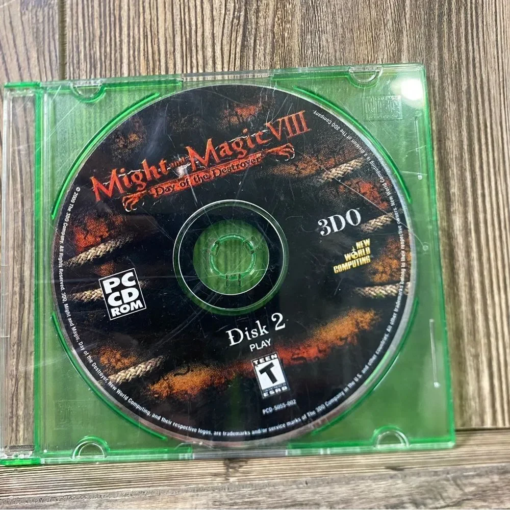 Might and Magic VIII: Day of the Destroyer (PC, 2000) _*DISK 2 ONLY*